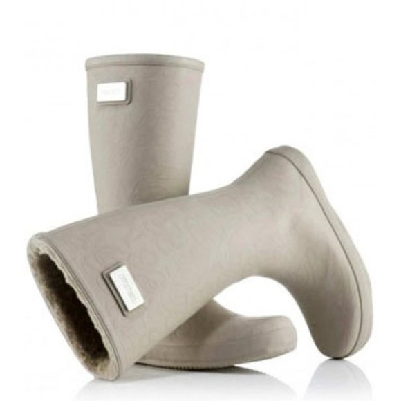 MoovBoot LE SIGNATURE Tall Rubber/Sheepskin Boot - Picture 1 of 8